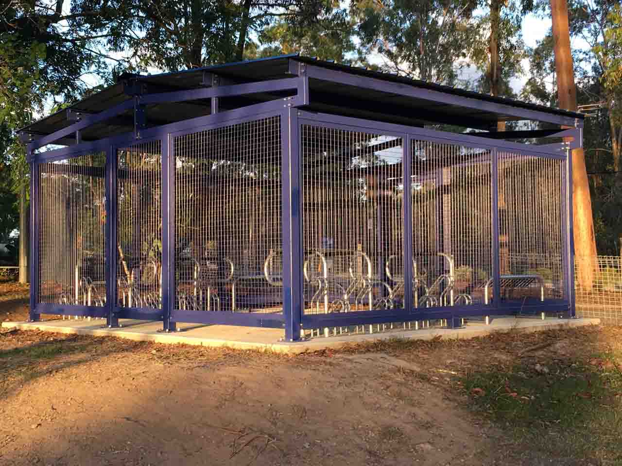 Bike Cage for School